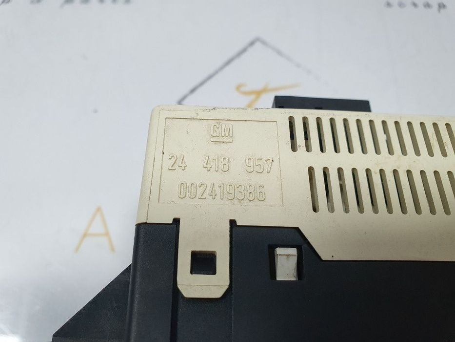 Display  OPEL ASTRA G Estate F35_, T98 1998 - 2009 1.6 16V X 16 XEL, Z 16 XE  24418957
