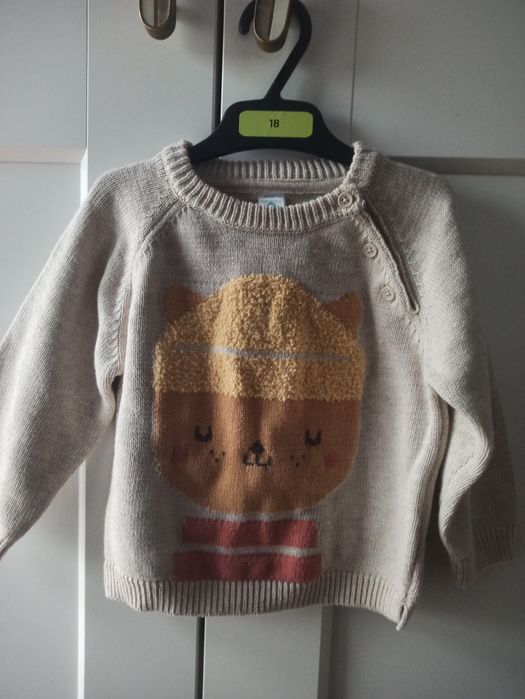 Pulovăr pentru băiețel de 18L, nou cu eticheta