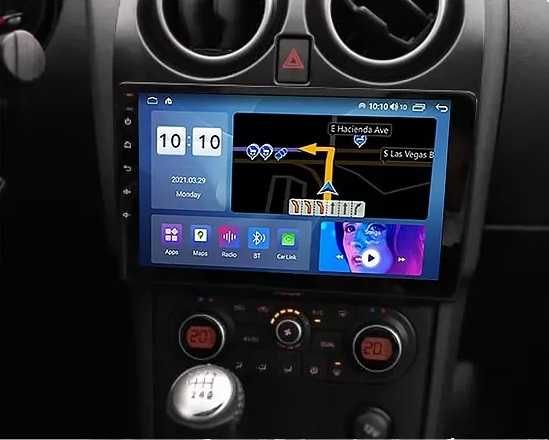 Nissan Qashqai мултимедия Android GPS навигация