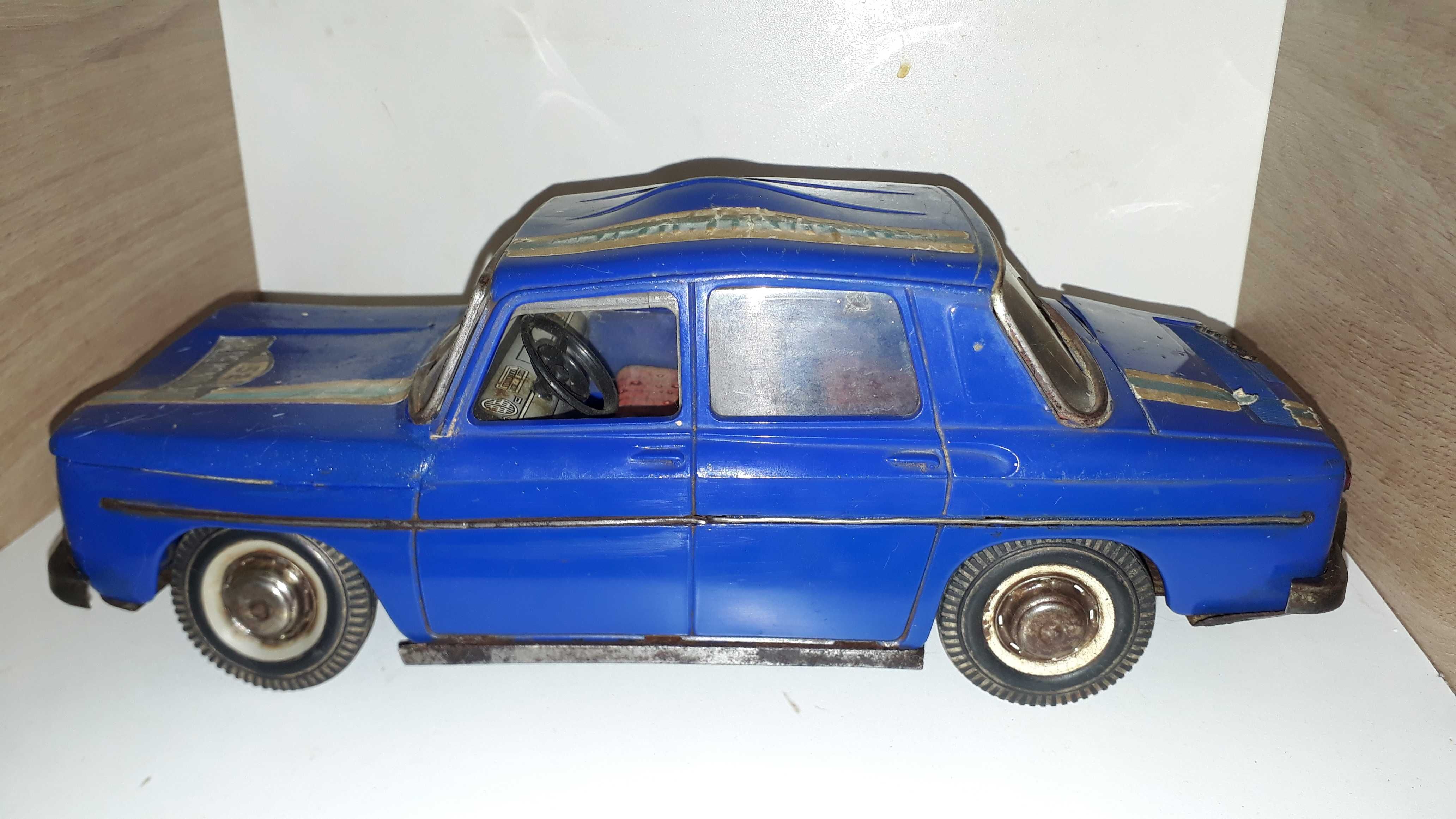 Masină veche de jucărie tablă cu cheie Renault 8 Gordini