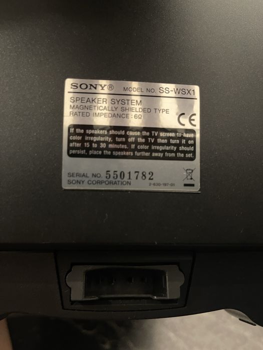 Sistem Boxe Sony Dolby Pro Logic