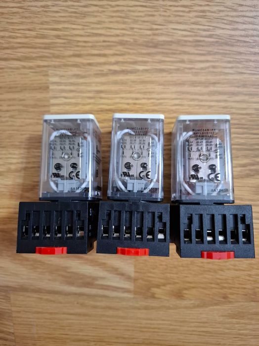 Releu 230VAC, 3PDT, 10A, RUMC3AB1P7, Schneider Electric