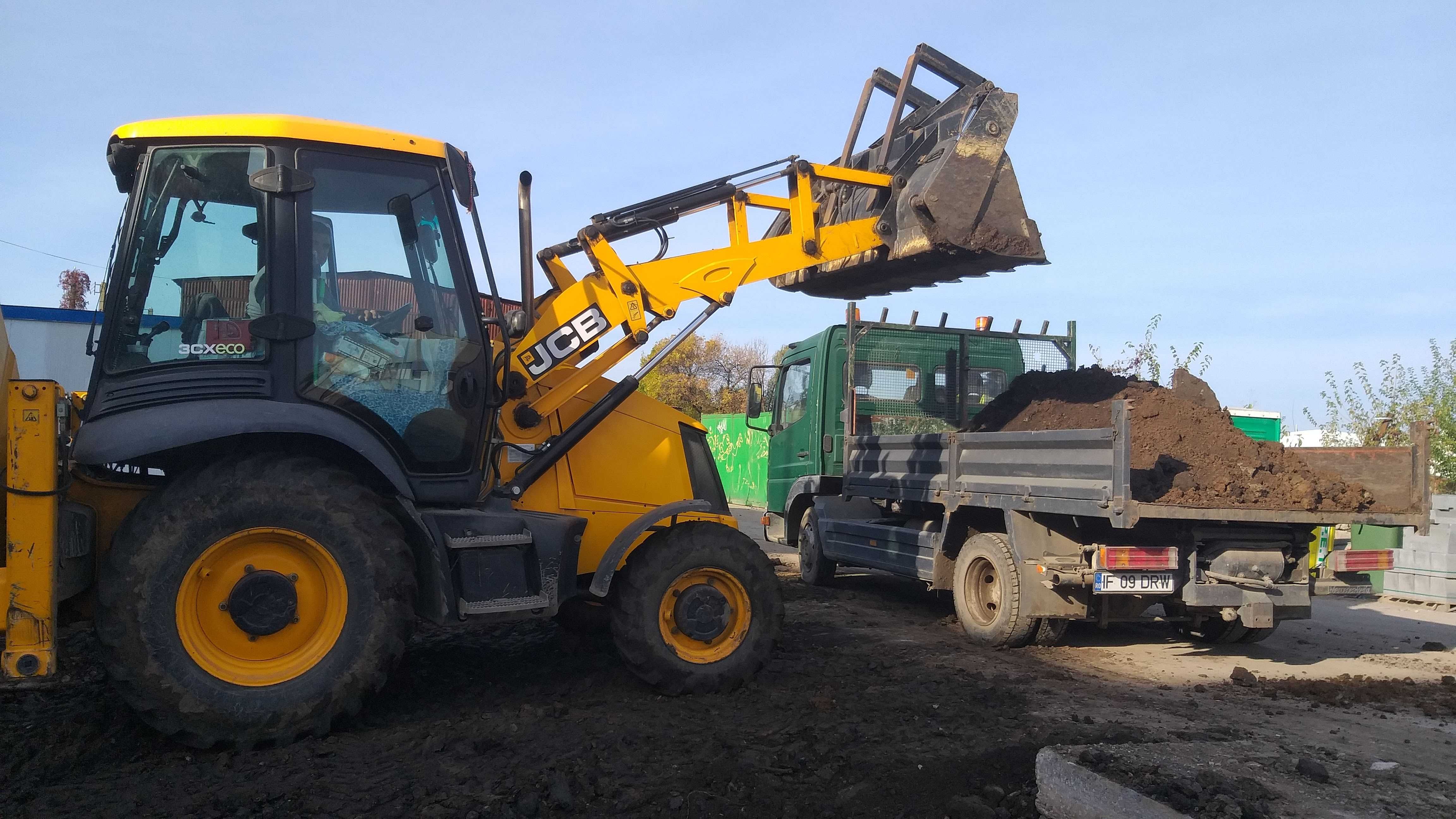 execut demolari , defrisari , fundatii cu buldoexcavatorul