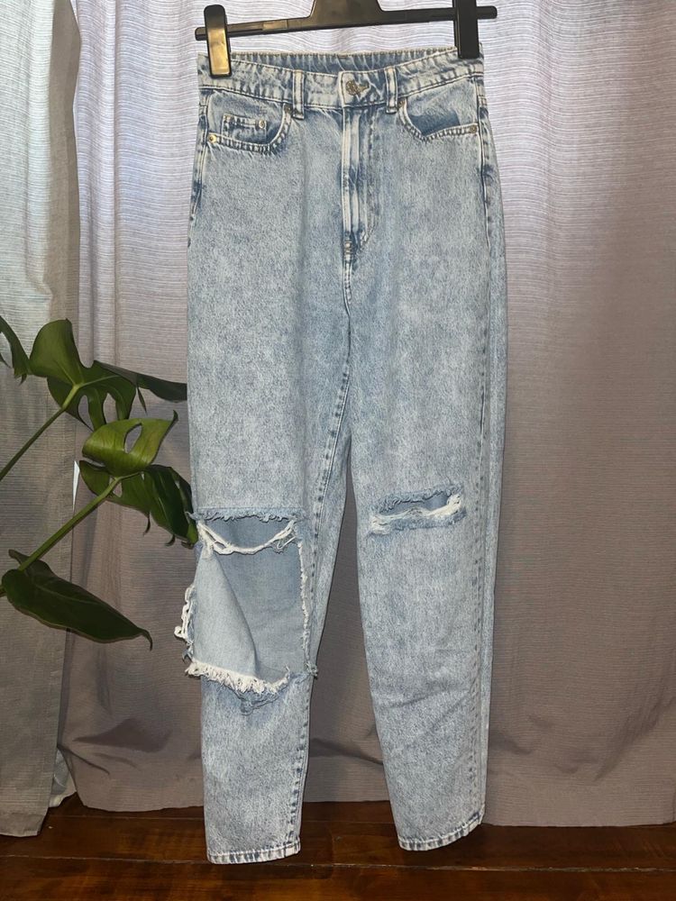 Blugi femei Loose Mom Jeans