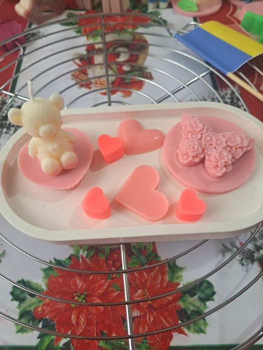 Aranjamente de craciun din ceara naturala