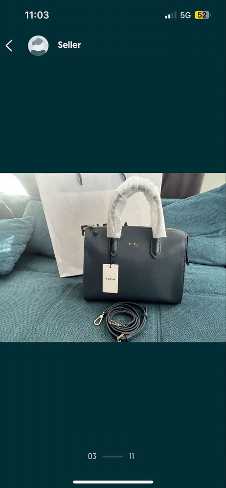 Furla PIN crossbody Bag.100% оригинал,с етикети и подаръчена торбичка