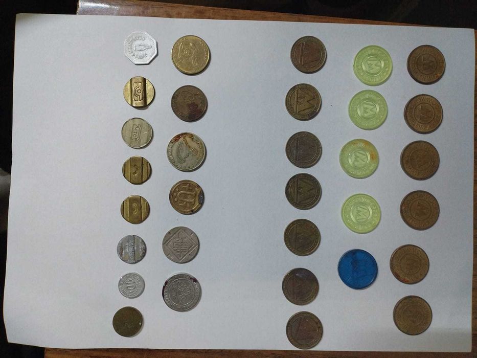 Монеты и жетоны времен СССР