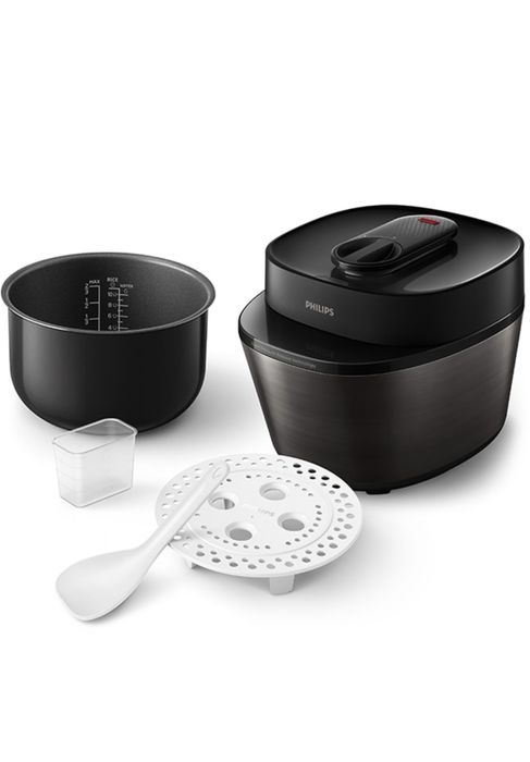 Multicooker Philips, 5L, negru Sigilat