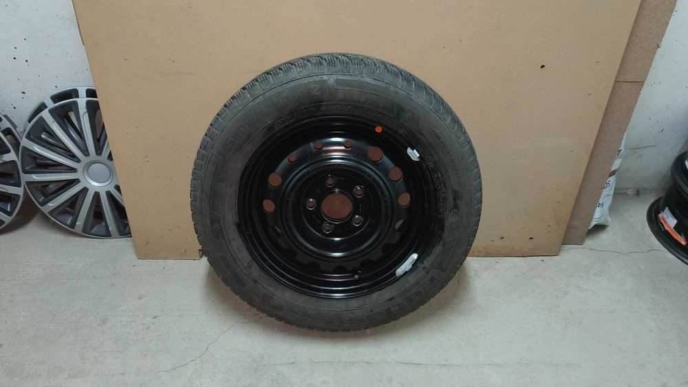 Джанти 5×114.3, ЕT46, отвор-67.1 + зимни гуми 195/65/15, 15'' Hyundai