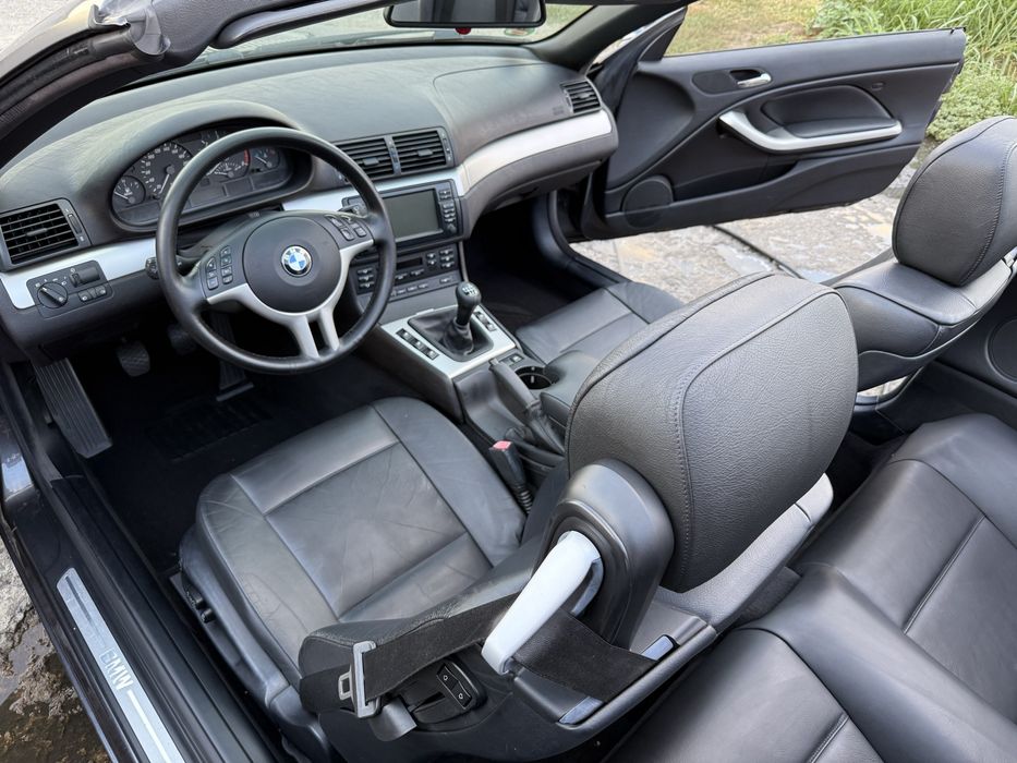 BMW E46 320cd Cabrio 2006 • 2.0d 150 cp• Piele • Navi