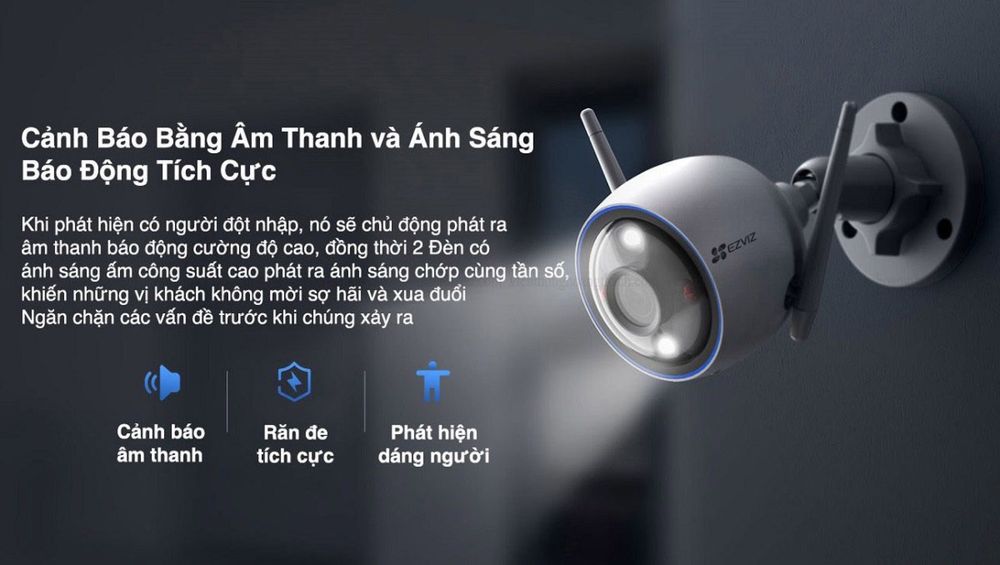 Ezviz H3 5MP Wifi Smart kamera