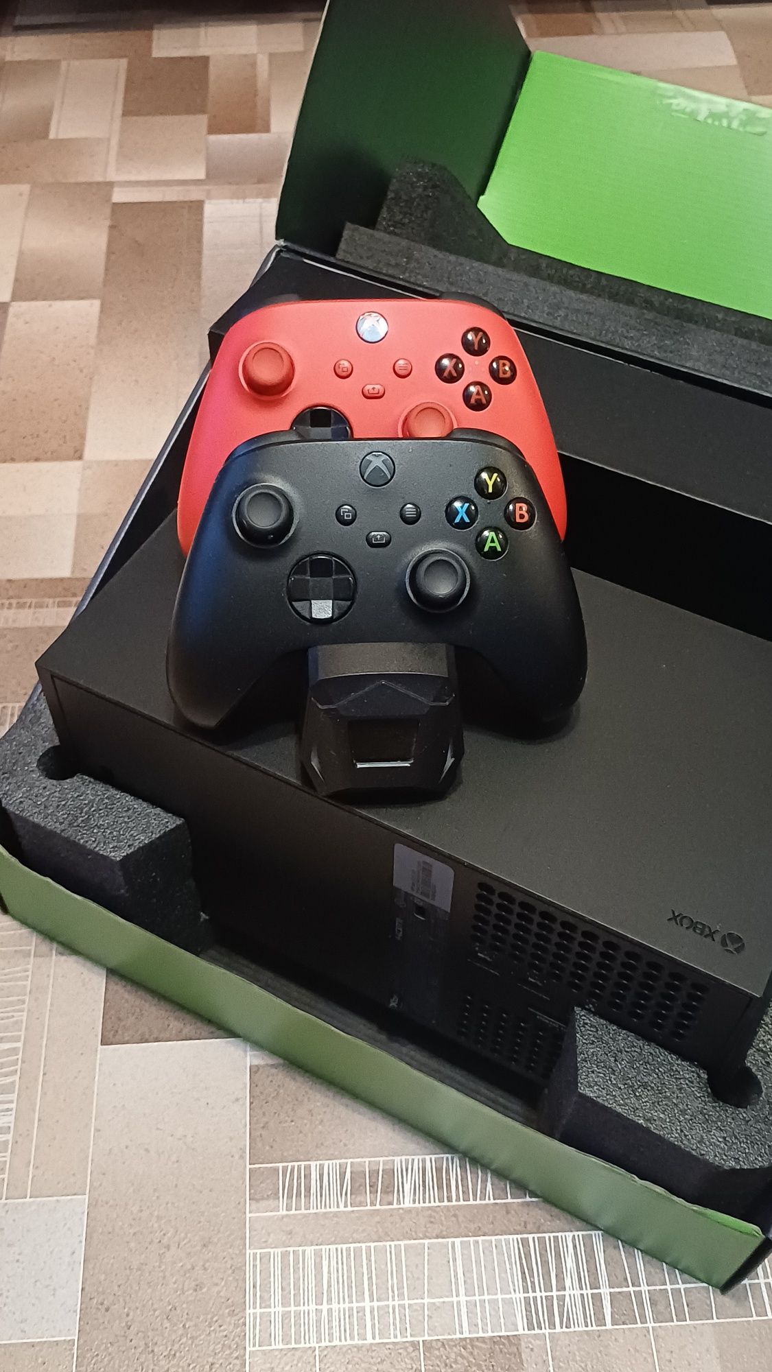 Xbox series x + игровой руль