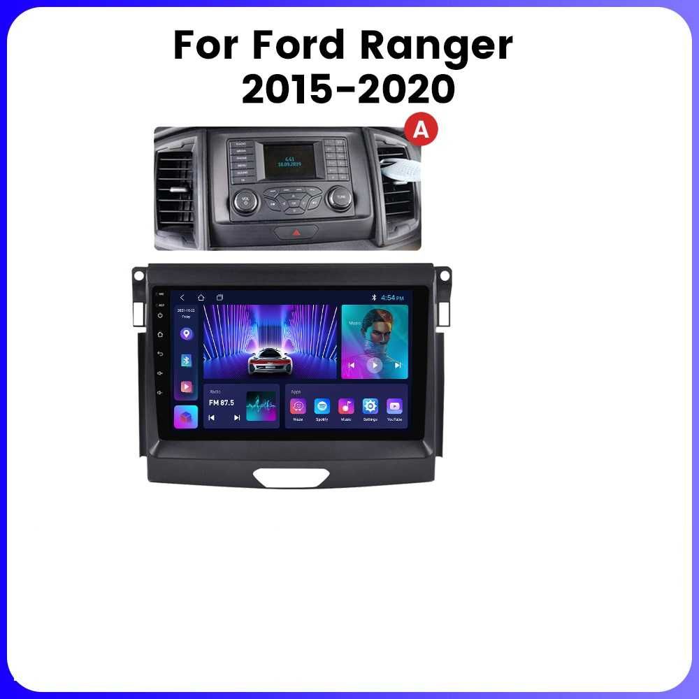 Navigatie Android 13 Ford Ranger 2015+ 1/8 Gb Waze CarPlay + CAMERA