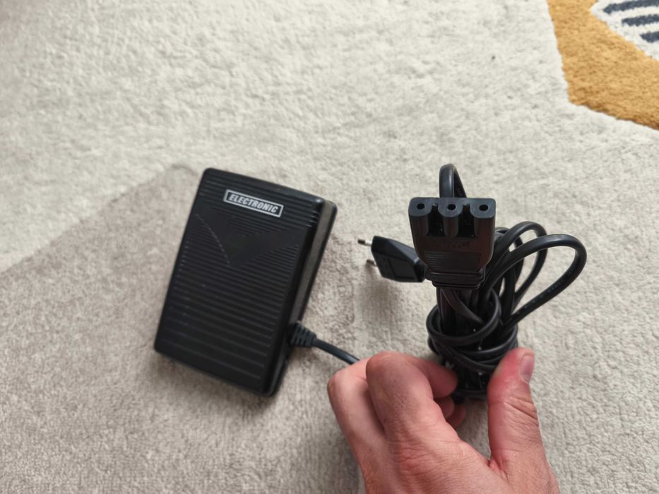 Pedala masina de cusut electrica mufa 3 pini compatibil Singer