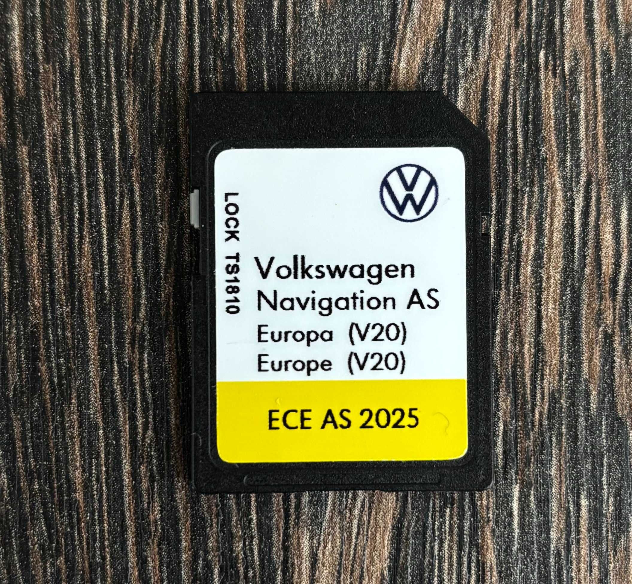 VW Discover Media AS V21 Sd Card MIB2 сд карта 2026 Навигационна Sd