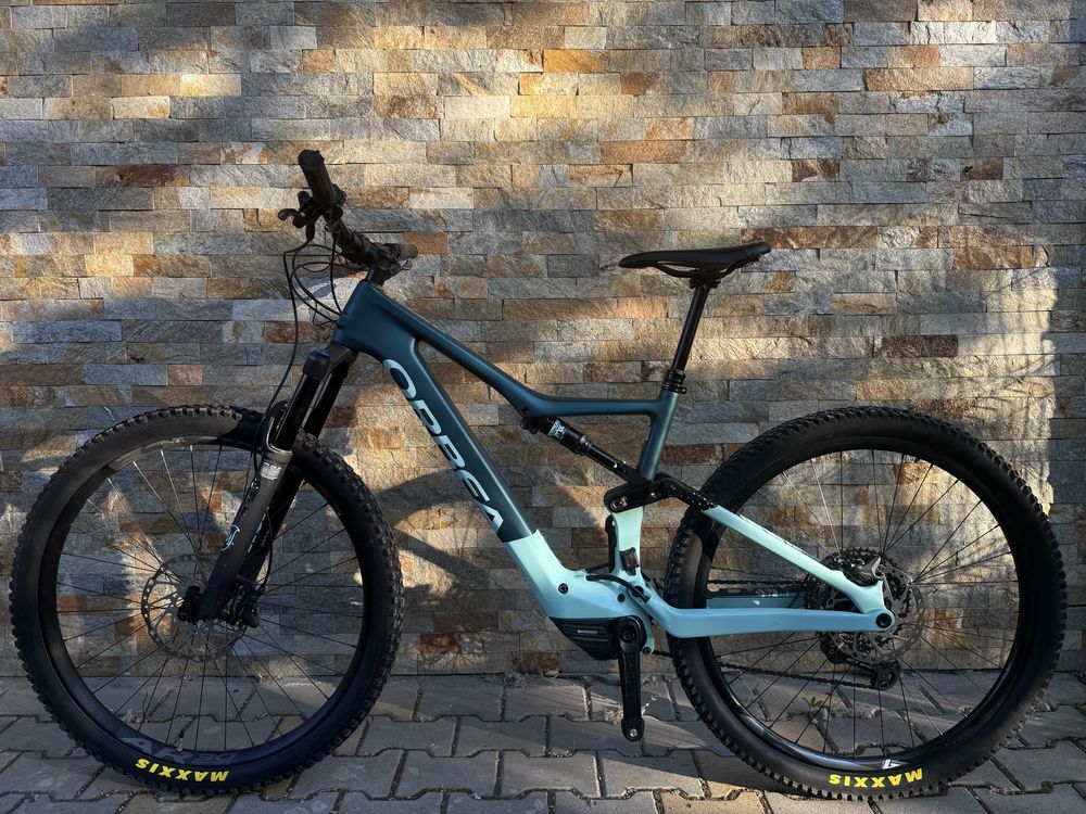 2022 Orbea Rise M20 Carbon - електрически карбонов МТБ байк (ebike)