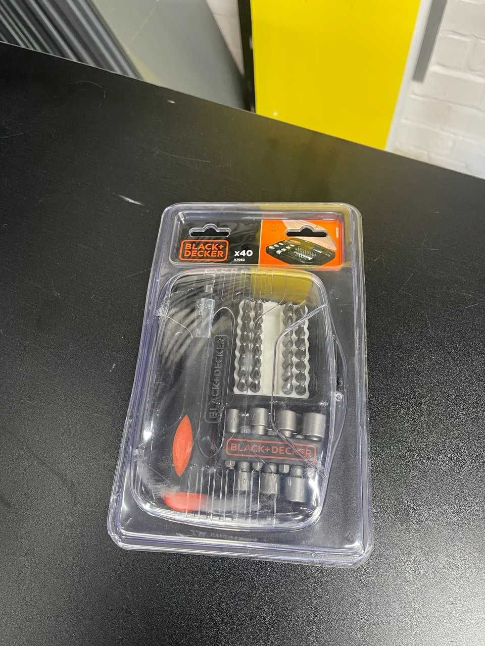 Набор бит BLACK+DECKER 25мм 40шт. A7062-XJ