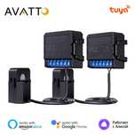 AVATTO ZWPM16 Zigbee двуканален модул за енергиен мониторинг