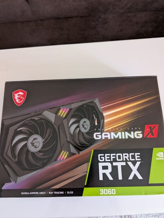 Видео карта MSI 3060 Gaming X 12GB