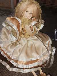 Французкая старинная кукла с механизмом
