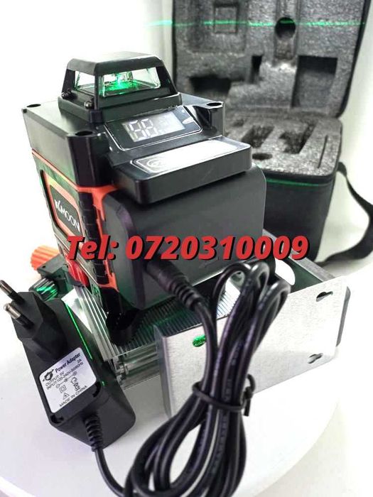 Oferta Auto Nivela Fascicul Verde Kamoon 16 Lini 4d 30m Cu Detector