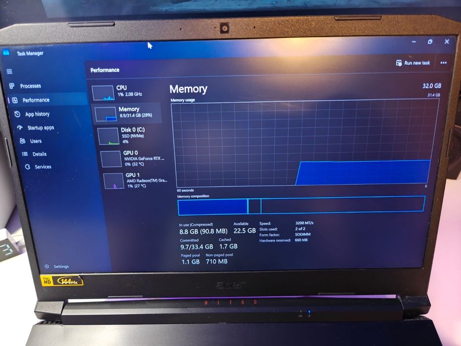 Laptop Acer Nitro 5 AN515-45