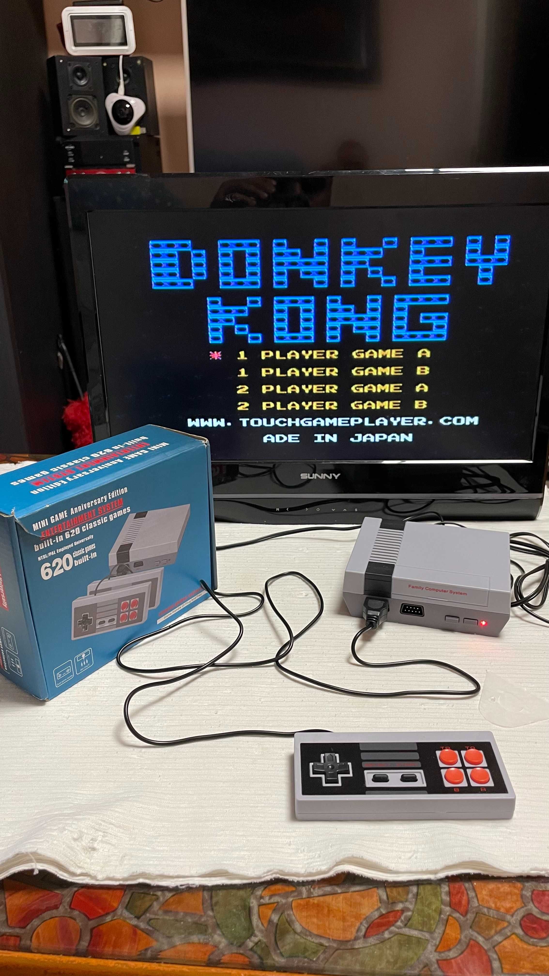 MINI Game Entertaiment System 620Jocuri MK Donkey Mario Contra Bomber