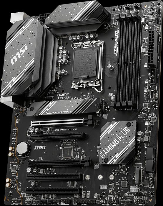 Motherboard MSI B760m gaming plus wifi DDR  5 LGA 1700 Материнская