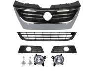 Set Grila radiator proiectoare Bara fata VW Passat CC 2008-2012