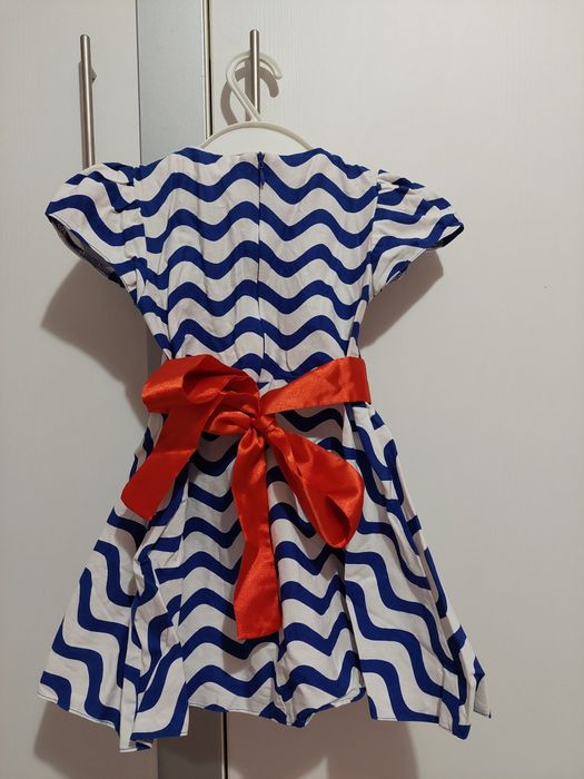 Рокля за момиче на 1 година (80см)