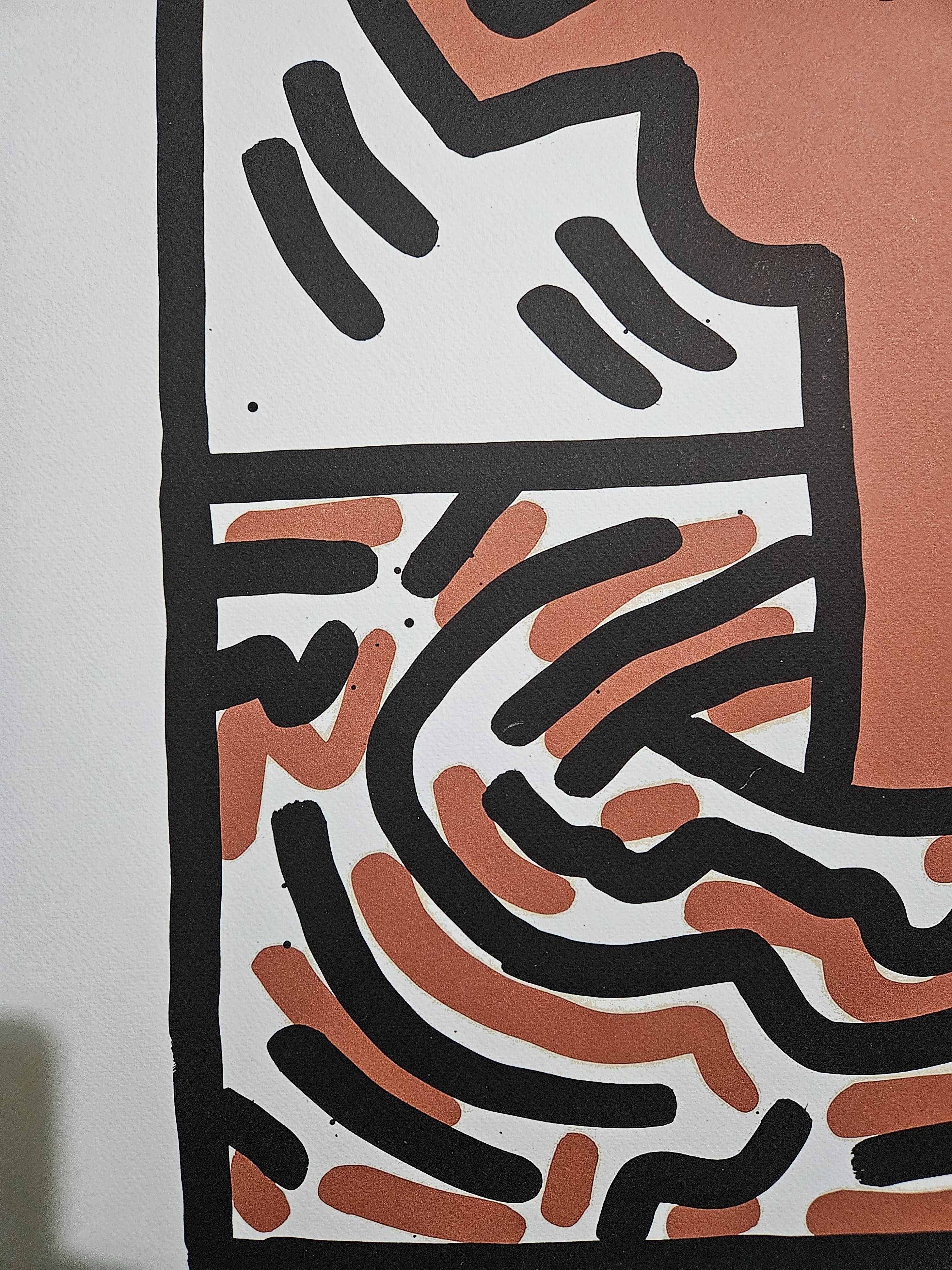 litografie Keith Haring