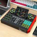 Vând G10 Audio Mixer / Sound Board-Podcast, Streaming, Karaoke. NOU!