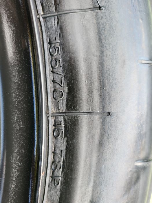 Резервна гума патерица 15 5х100 Ауди А1 , Audi A1 ,згъваема ,VW ,Seat,