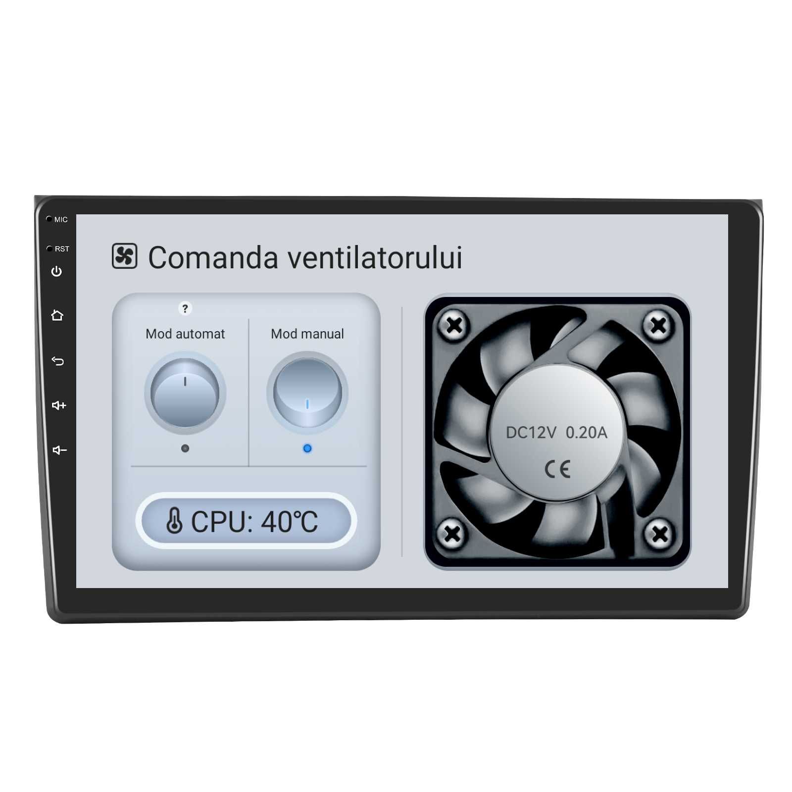 Navigatie Dedicata Audi A3 (2003 - 2013), 9 Inch, BT, WiFi, Carplay