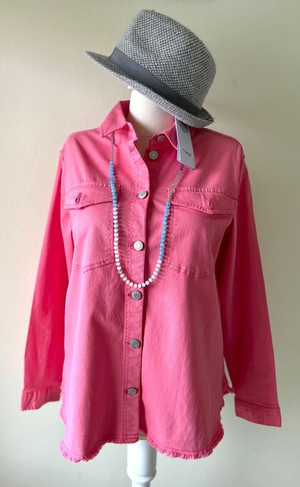 Нова кокетна плътна риза/яке