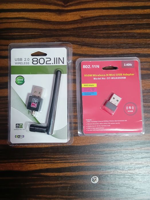 Новый wifi адаптер usb приёмник вайфай с диском