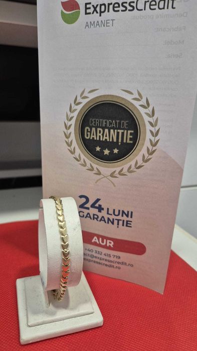 Bratara de aur (AG32 B1668.1) 2ANI GARANTIE!