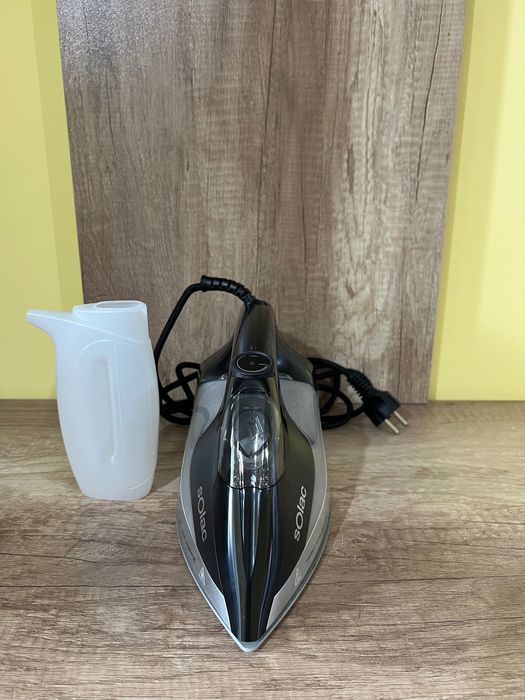 Парна ютия Solac Easy Temp Evolution Pro 2400 W, Coridium плоча