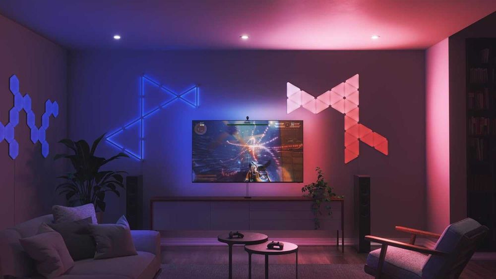 Комплект интелигентна RGBIC LED лента за телевизор/монитор Nanoleaf 4D
