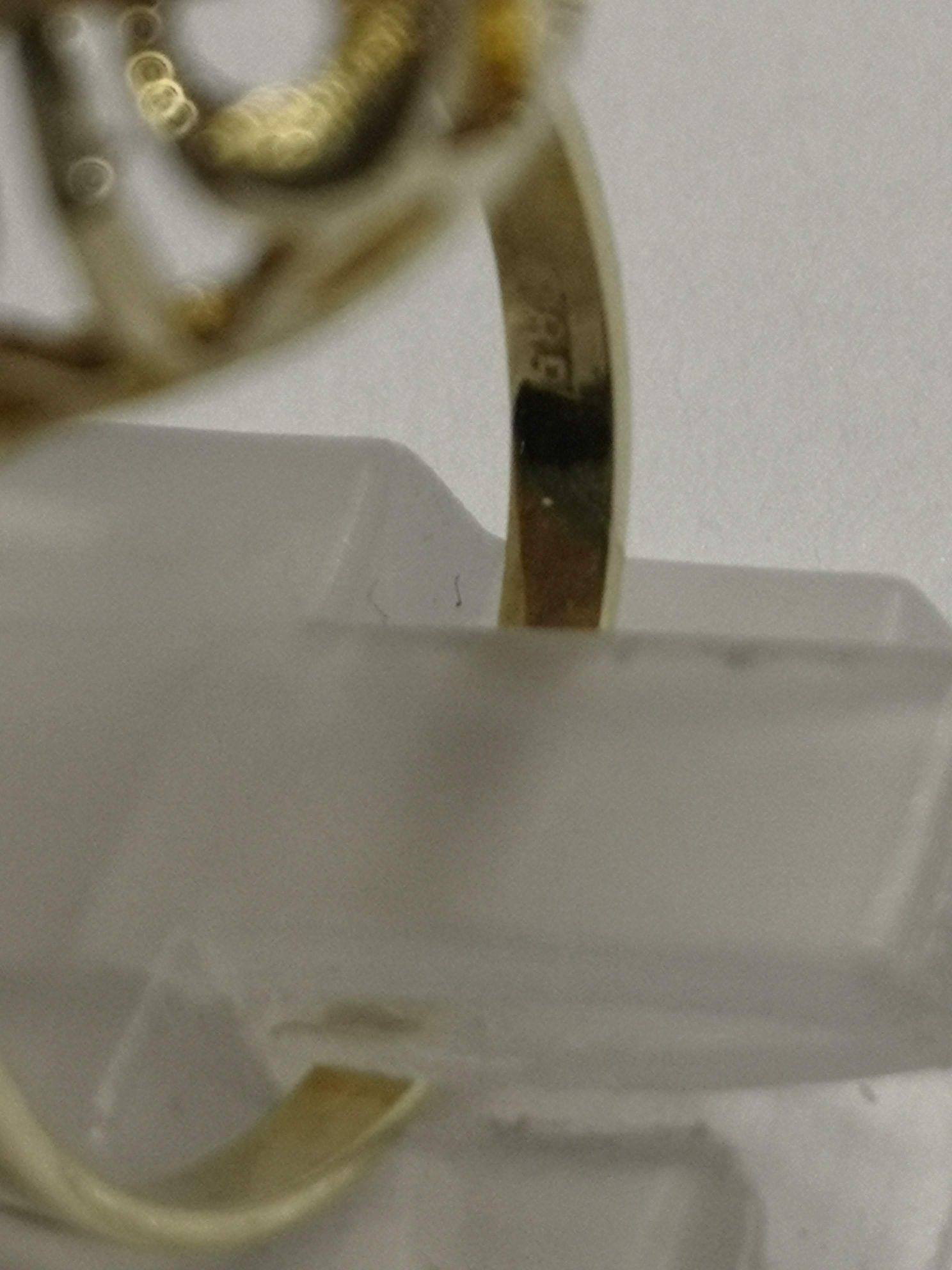 Vind inel deosebit din aur 14kt cu opal natural