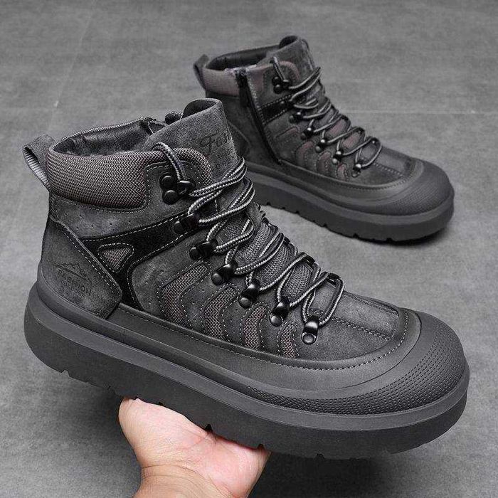 Теплые ботинки мужские зимние