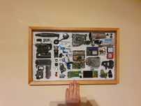 Tablou camera video mecanizat