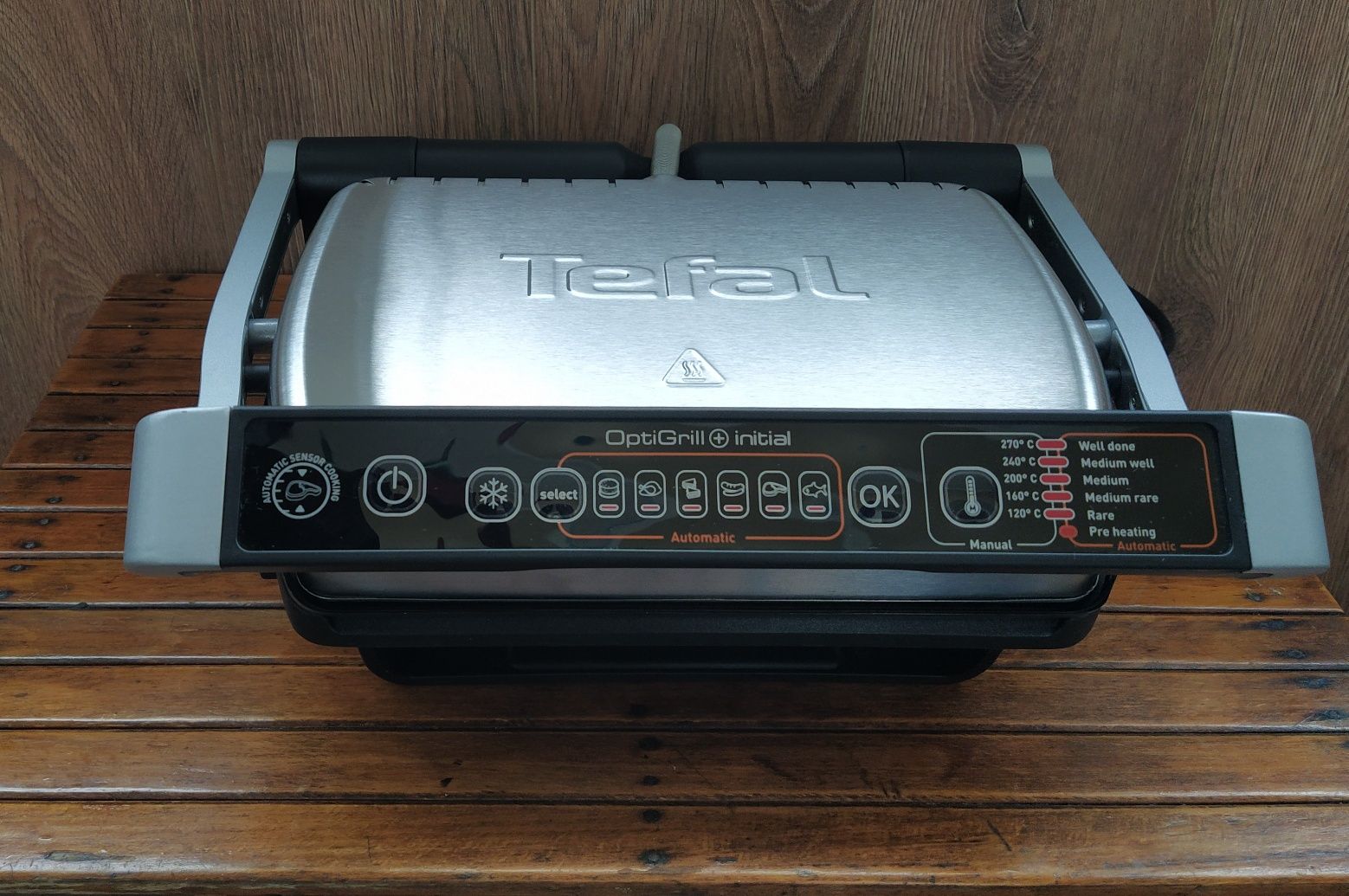 Tefal OptiGrill + initial