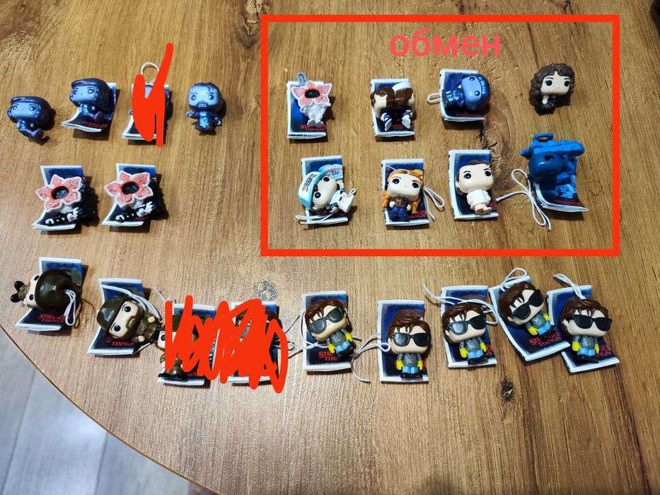 Kinder joy stranger things | очень странные дела фигурки