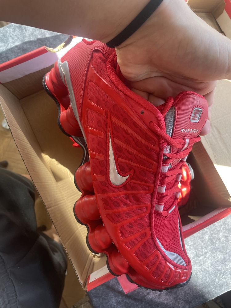 Nike shox tl red 43