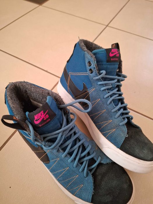 Adidasi Nike SB Zoom Blazer Mid Premium Acclimate Pack - DC8903-400