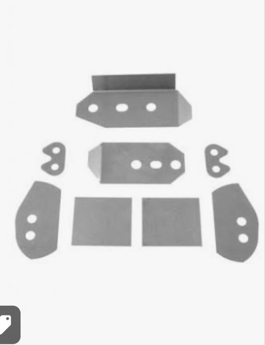 Placi intarire armare sasiu reparatie fisuri ranforsare sasiu bmw e46