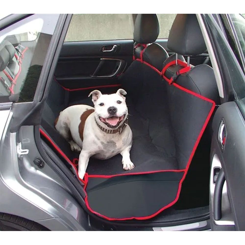 Husa auto protectie caini si pisici husa protectie bancheta Steetwize, cu decupaj pentru centura de siguranta, 140x140 cm