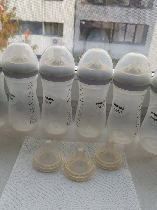 6 biberoane de 330 ml Philips Avent  și tetine