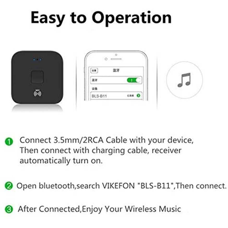 Безжичен аудио BLUETOOTH приемник, Модел BLS-B11